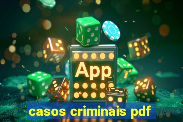 casos criminais pdf